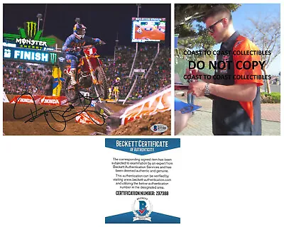 Ryan Dungey Supercross Motocross Signed 8x10 Photo ProofBeckett COA Autographed • $109.99