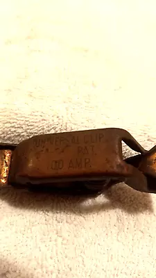 Mueller Electric Company Universal Copper Clip - Cleveland Ohio • $12.95