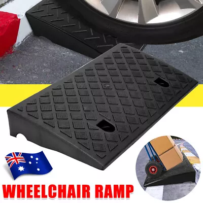 Kerb Curb Wheelchair Ramp For Heavy Duty Truck Motorbike Access Threshold Rubber • $24.95