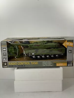 U.S. Army Radio Control Tank With Lights And Sound For Ages 6+  • $39.99