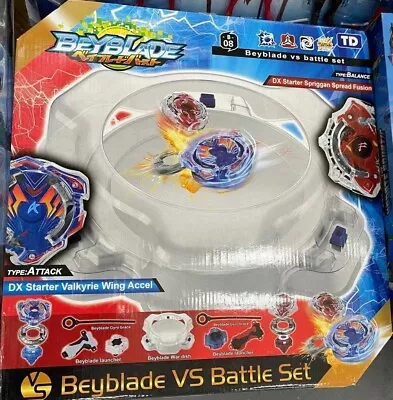 Beyblade Battling Set Deluxe Burst Arena Spinning Top Launcher Kids Toy Set Gift • $20.95