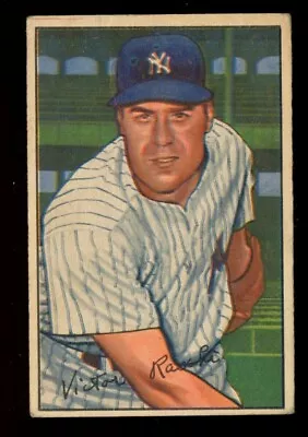 1952 Bowman #37 Vic Raschi - VG • $7.99