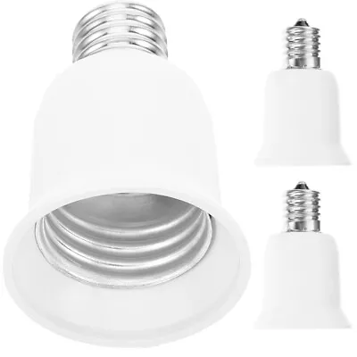  3 Pcs E17 To E27 Adapter Light Holder Base Conversion Lamp Head • $6.69
