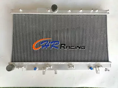 3 Row Aluminum Radiator For 2002-2007 Subaru Impreza WRX 2.0L H4 AT No Cap 03 04 • $140