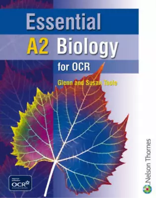 Essential A2 Biology For OCR Student Book Toole Glenn & Toole Sue Used; Good • £3.36