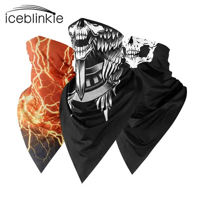 Bandana Half Face Mask Cover Tube Scarf Balaclava Neck Gaiter Head Wrap Scarves • $9.99