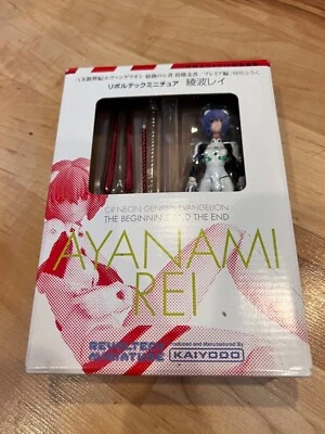 $16.50 • Buy Revoltech Mini REI AYANAMI Evangelion Kaiyodo Figure W/ Box