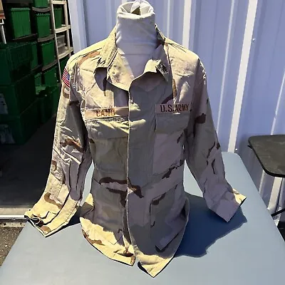 USGI DCU Shirt Medium Short Desert Camo Army US Military Good Condition • $30