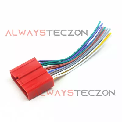 Car Stereo Radio Female Wire Harness Cable Adapter For Mazda 2/3/5/6/CX-7/CX-9 • $5.24