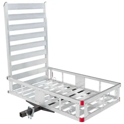 Aluminum Economy Mobility Scooter Carrier Rack Medical Ramp Hitch Mount • $229.99