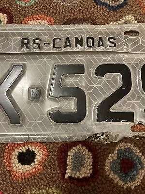 Brazil 🇧🇷 Brazilian ￼vintage License Plate. CANOAS Rio Grande Do Sul MHK 5299 • $33.75