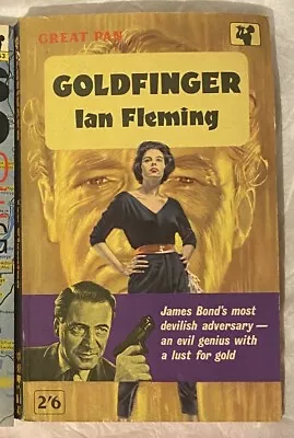 GOLDFINGER First 1st/1st 1961 PAN Paperback - Ian Fleming - James Bond 007 • £3.40