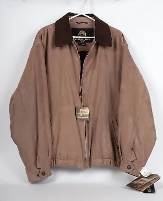 WEATHERPROOF Brand MicroSuede Men's Jacket - New W/Tags XL Willow Color • $75