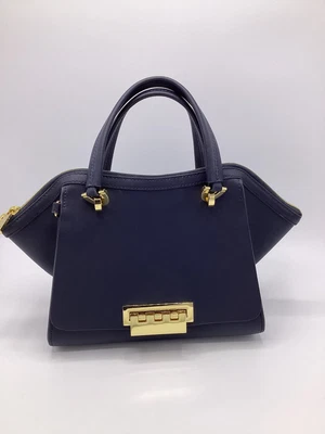 Zac Posen Navy Blue Top Handle Crossbody Handbag • $149.25