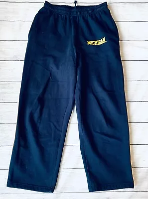Michigan Wolverines (Steve & Barry's) Men's Large Sweat Pants/Joggers (32 X 30) • $23