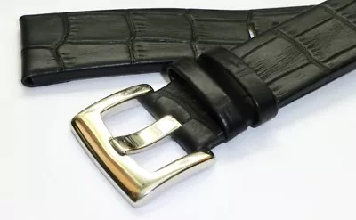22mm Genuine Leather Band Strap With Heavy-Duty Buckle Compatible MONTBLANC  • $37.90