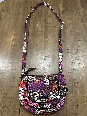Vera Bradley Lizzy Crossbody Bag Retired Rosewood In Excellent Condition • $16.50