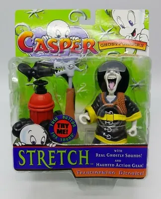 Casper Ghostformers FIREMAN STRETCH Talking Transforming Disguise Figure New NOS • $18.59