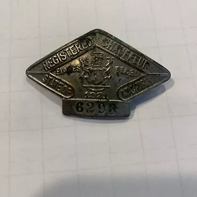 1921 Michigan Chauffers Licence Badge. • $5