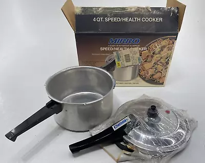 Vintage Mirro 4 Qrt Speed Health Cooker Pressure Cooker Stove Top • $43.45