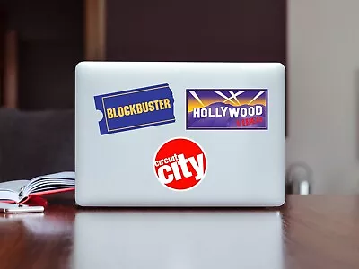 Blockbuster Hollywood Video Circuit City Store Retro Vintage Sticker Decals • $4.99