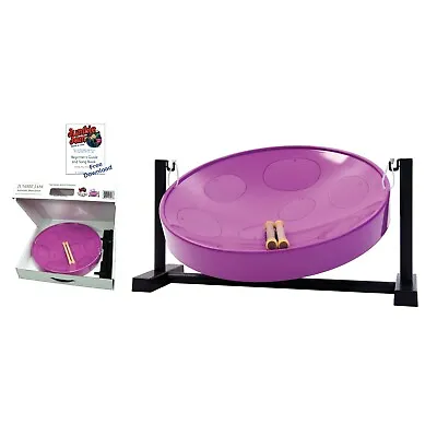 Jumbie Jam Steel Drum Kit – Table Top Stand - Purple Pan (G) • $184.95