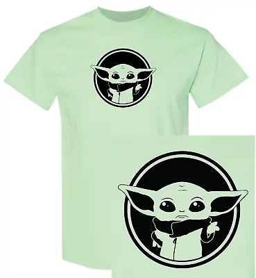 Baby Yoda Star Wars T-shirts (Mint Green) The Mandalorian Funny Shirt • $12.71