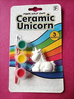 Paint Your Own Ceramic Unicorn • £3.65