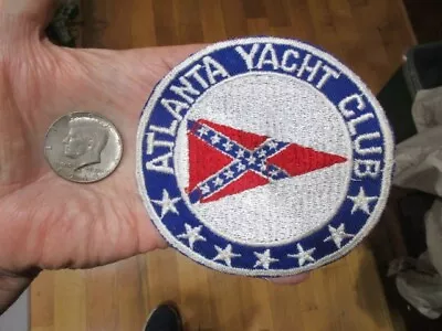 Vintage Embroidered Cloth Patch Atlanta Yacht Club • $12.99