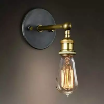 £10.49 • Buy Modern Industrial Vintage Retro Rustic Sconce Wall Light Lamp Fitting Fixture
