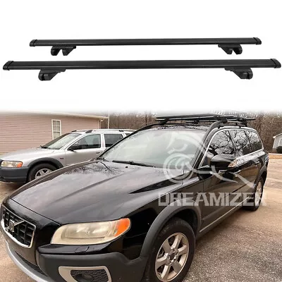 For Volvo XC70 XC60 XC90 53  Car Roof Rack Crossbar Luggage Cargo Carrier W/Lock • $139.04