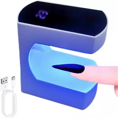 Mini LED Nail Lamp 24W UV Light For Nails With Timer UV Lamp For Gel Nails • $14.99