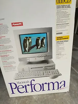 Apple Macintosh PERFORMA 6116CD Complete In Box Working Very Rare  • $600