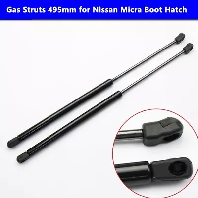 Gas Struts 495mm For Nissan Micra Boot Hatch K13 2010-2018 STABILUS 90450 1HMOA • $29.95