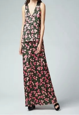 Warehouse Size 14 Cherry Blossom Maxi Dress RRP £59 BNWT NEW • £5