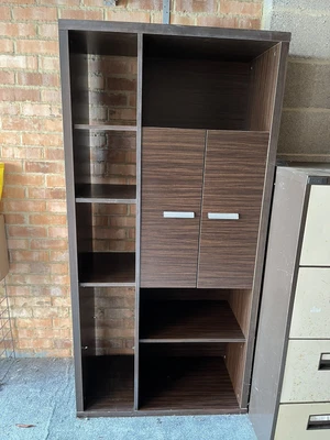 £10 • Buy Tall Wooden Shelving Storage Unit 