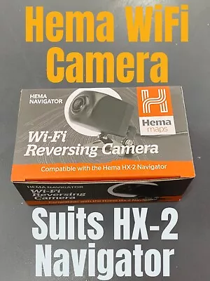 *BRAND NEW* Hema Wi-Fi Wireless Reversing Camera Compatible With HX-2 Navigator • $169