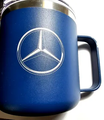 New * Mercedes Benz Insulated 12 Oz. Coffee Mug * Excellent • $18.95