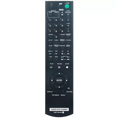 RMT-V504A Replace Remote For Sony DVD VCR SLV-D281P SLV-D380P SLVD281P SLVD380P • $8.84