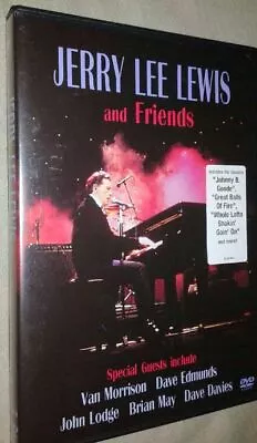 JERRY LEE LEWIS AND FRIENDS-DVD-(Van MorrisonDave EdmundsBrian May+MORE) • $11.99