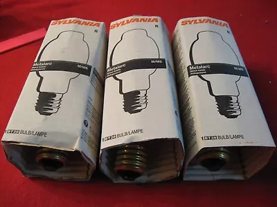 3 SYLVANIA 250 Watt BT28 Mogul Base Metal Halide M/MS Clear Light Bulb M250/U • $20