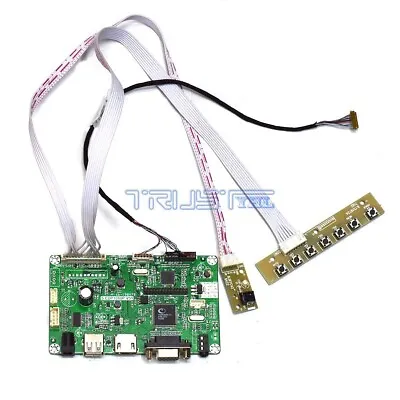 LCD Controller Driver Board For 15 -19  1366x768 1920x1080 EDP 30Pins LCD Panel • $24.49