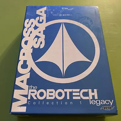 Robotech Legacy - Vol. 1: The Macross Saga (DVD 2001 3-Disc Set) • $7.81