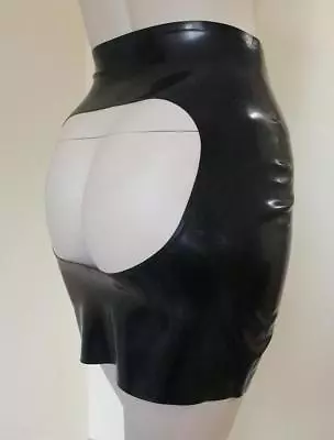 Latex Spanking Skirt * Valentine * XS-XXL * High Waist * Fetish Mini * Colours • £65