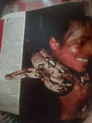 Michael Jackson Ex Yu Clippings 1980 Year Rare • $18
