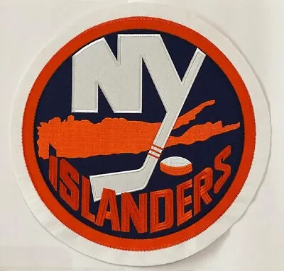 New York Islanders Primary Team Logo Front Jersey Crest Patch 10.5   • $29.99