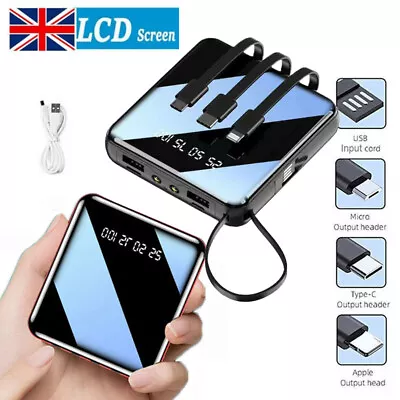 9000000mAh Power Bank Portable Fast Charger Battery Pack 2 USB For Mobile Phone • £7.69