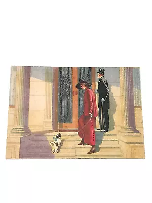 Vintage Open-out Trade Card Sonora Phonograph Dover Nh Couple Dog Living Room • $16.99