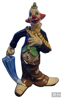 $79.97 • Buy Vintage ATLANTIC MOLD  Clown  Ceramic Figurine * Made In U.S.A.