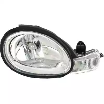 Headlight For 2000-02 Dodge Neon Right Passenger Side Chrome Housing Clear Lens • $72